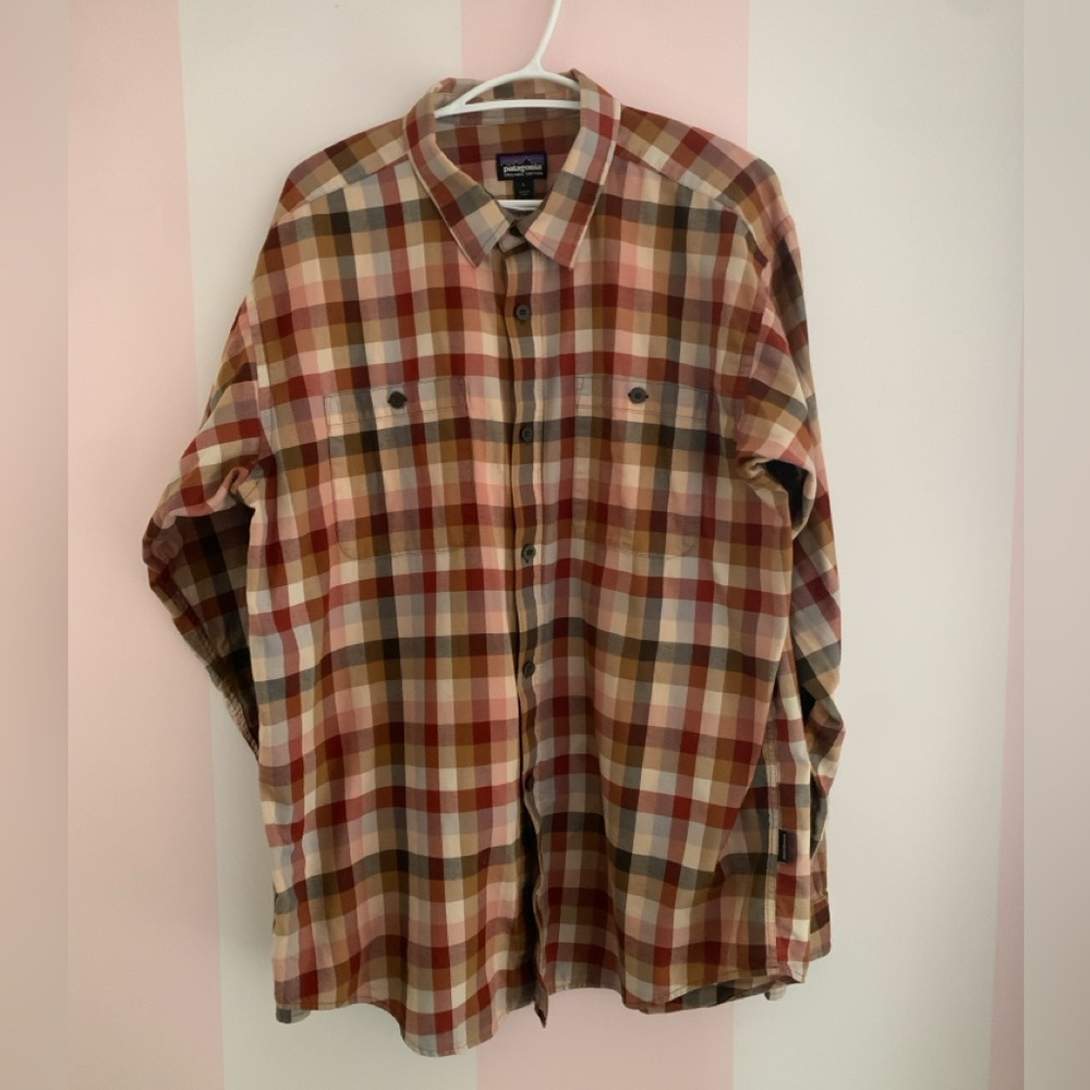 Patagonia Plaid Button-Up Shirt